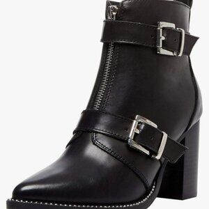 Steve Madden Halle Buckle Bootie size 8